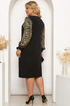 LT Collection Платье 265757 П4193 черный, хаки