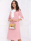 Bellovera Платье 268497 4П3537 белый, розовый