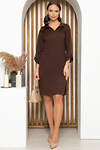LT Collection Платье 269848 П4824 коричневый