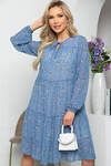 LT Collection Платье 284168 П5361 голубой