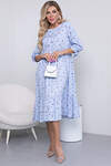 LT Collection Платье 306922 П7068 голубой
