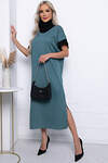 LT Collection Платье 311636 П7257 серо-голубой