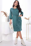 LT Collection Платье 318149 П7561 зелёный меланж