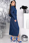 LT Collection Платье 325297 П7709 мерцающий сапфир