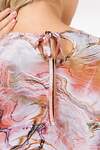 Brava Блузка 327826 4119-2 бежевый розовый с рисунком