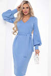 LT Collection Платье 376671 П8373 голубой