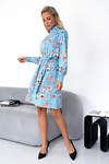 Open-style Платье 389684 5861 голубой