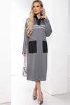 LT Collection Платье 395018 П8514 серый