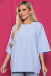 LT Collection Блуза 409812 Б8859 голубой