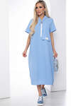 LT Collection Платье 412318 П8935 голубой