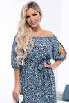 LT Collection Платье 412339 П8970 голубой