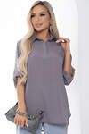 LT Collection Блуза 413325 Б8903 серый