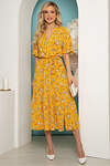 LT Collection Платье 414190 П3662 горчица