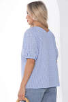 LT Collection Блуза 414464 Б10002 белый, голубой