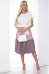 LT Collection Платье 415754 П10112 белый, розовый
