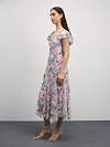 ZARINA Платье 416771 4225052552 розовый цветы крупные