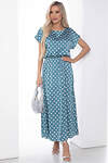 LT Collection Платье 417831 П10140 бирюзовый (оттенок морской волны)