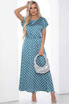 LT Collection Платье 417831 П10140 бирюзовый (оттенок морской волны)