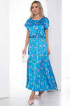 LT Collection Платье 417832 П10141 синий (васильковый оттенок)