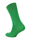 OPIUM Мужские носки 156366 Premium "в рубчик" Зеленый