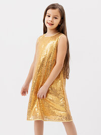 MARK FORMELLE Платье 271165 157808 золотистые пайетки