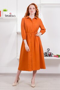 Brava Платье 282190 4866-3 оранжевый