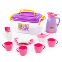 Wader Набор детской посуды "Алиса" на 4 персоны (в контейнере) 320907 53480 