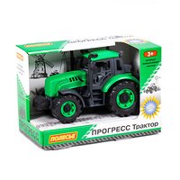Полесье Трактор "Прогресс" инерционный (зелёный) (в коробке) 323016 91222 