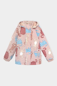 CROCKID Куртка 337067 ВК 38095/н/2 Ал розовая пыль, цветные коты