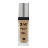 ARAVIA Professional Тональный крем для увлажнения и естественного сияния кожи PERFECT TONE, 30 мл - 04 foundation perfect 398650 L017 