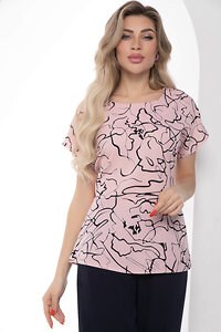 LT Collection Блуза 413712 Б10006 розовый