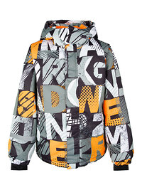 PLAYTODAY Куртка 122897 32011051 черный,серый,оранжевый,белый
