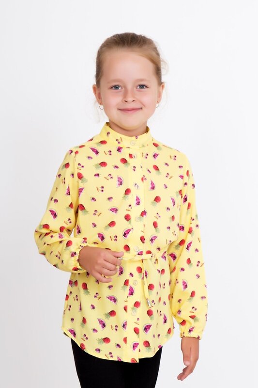 Lika Dress Рубашка 204170 2487 Желтый/Рисунок