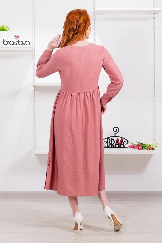 Brava Платье 282188 4864-3 тёмно-розовый