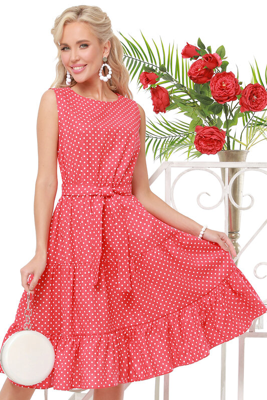 DStrend Платье 306103 П-4008-0057-07 Красный