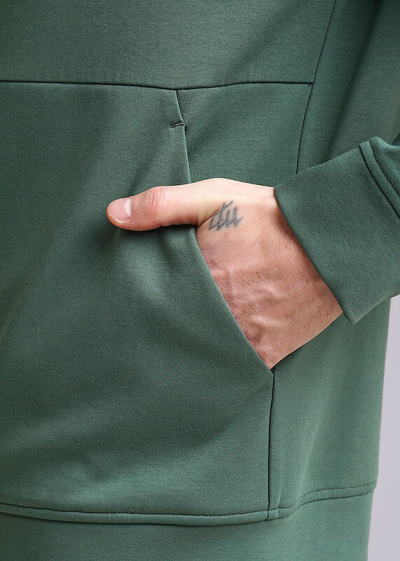 CLEVER Куртка 416109 542307/02сд maxi_п т.зелёный
