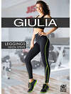 Giulia Легинсы 168549 LEGGINGS NEON STRIPE 01 pink neon