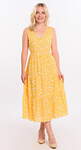RISE Платье 174484 5944/07 Желтый, белый