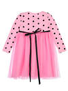 PLAYTODAY Платье 202637 42142033 розовый,черный