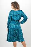 Brava Платье 209233 5781-2 синий зелёный с рисунком