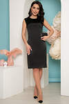 LT Collection Платье 259547 П3331 чёрный (ткань имеет шелковистый блеск)