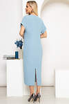 LT Collection Платье 259971 П3952 серо-голубой