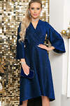 LT Collection Платье 266331 П4767 мерцающий синий