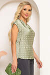 LT Collection Блуза 277019 Б5010 Оливковый
