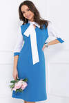 Bellovera Платье 277379 4П4865 голубой