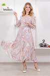 Brava Платье 280632 4878-2 розовый сиреневый с рисунком
