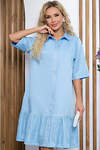 LT Collection Платье 280708 П5223 голубой