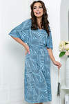 LT Collection Платье 281340 П5303 голубой