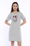 TEXCOM Платье 283072 1955-916 Серый/меланж