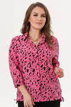 RISE Рубашка 284089 4125/13 Розовый, черный